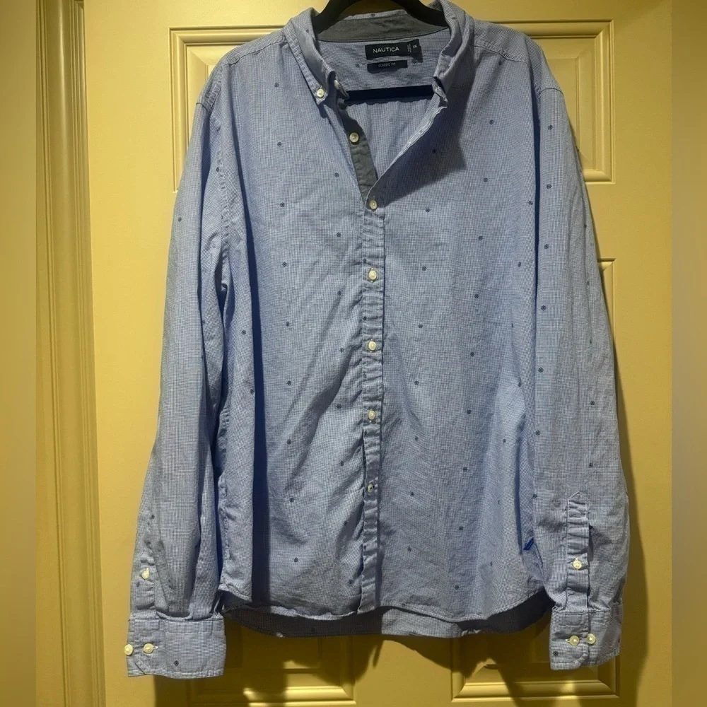 Good used condition nautica brand shirt. Sz xxl